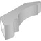 Ekena Millwork 6-in. W x 28-in. D x 28-in. H Olympic Architectural Grade PVC Knee Brace BRCP06X28X28OLY - alternate 3